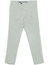 Drumohr Tapered Chinos In 绿色