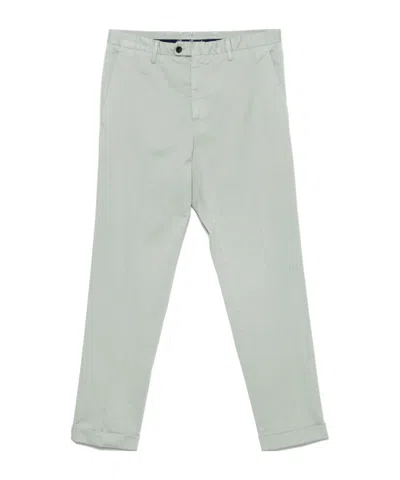 Drumohr Tapered Chinos In Gray
