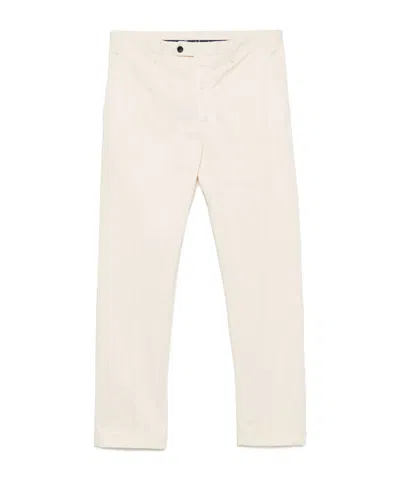 Drumohr Tapered Chinos In White