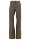 Drumohr Trousers Dove Grey In Green