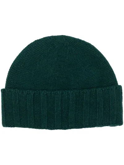 DRUMOHR TURN-UP CASHMERE BEANIE