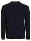 Drumohr Turtle Neck Sweater In Blu