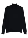 Drumohr Turtleneck Merino Wool Sweater With Long Sleeves