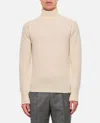 Drumohr Turtleneck Sweater In Beige