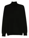 Drumohr Turtleneck Sweater In Black