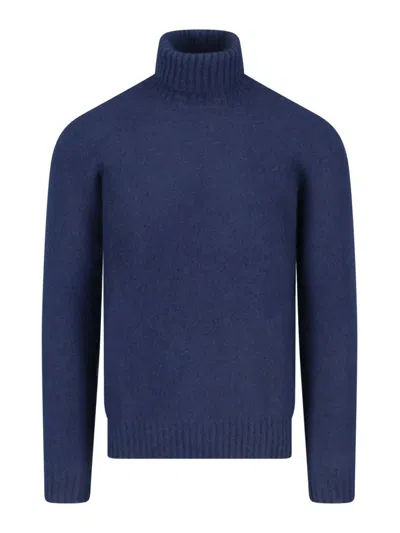 DRUMOHR SUÉTER CON CUELLO ALTO - AZUL