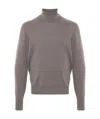 Drumohr Turtleneck Sweater In Gray