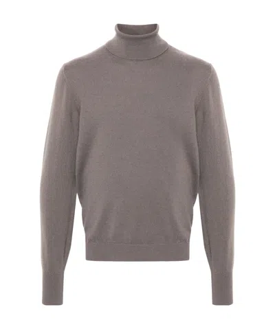 Drumohr Turtleneck Sweater In Gray