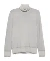 Drumohr Turtleneck Sweater In Gray
