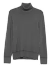 Drumohr Turtleneck Sweater In Gray