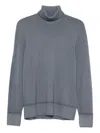 Drumohr Turtleneck Sweater In Gray