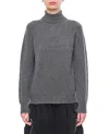 Drumohr Turtleneck Sweater In Grey