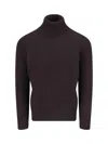 Drumohr Ribbed Turtleneck Crewneck Sweater