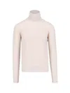 Drumohr Ribbed Turtleneck Sweater Long Sleeves