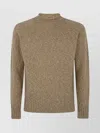 Drumohr Luxe Turtleneck Sweater For Fall 2025 In Brown