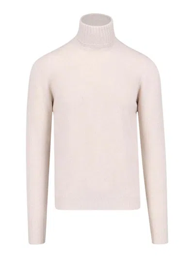 DRUMOHR SUÉTER CON CUELLO ALTO - BLANCO