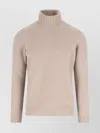 Drumohr Turtleneck Sweater With Ribbed Cuffs And Hem In Multi