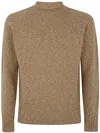 Drumohr Luxe Turtleneck Sweater For Fall 2025 In Camel