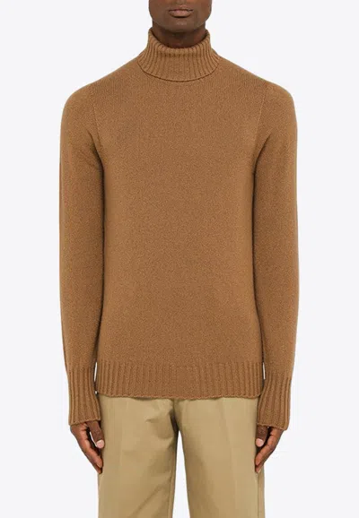 DRUMOHR TURTLENECK WOOL SWEATER