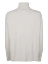 Drumohr Turtleneck Wool Sweater In White