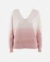 Drumohr V Neck Knit In Pink