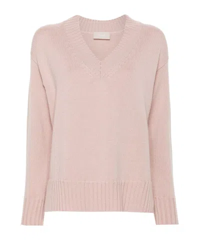 DRUMOHR V-NECK LONG-SLEEVE SWEATER