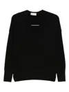 Drumohr V-neck Sweater In Black