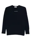 Drumohr V-neck Sweater In Blue