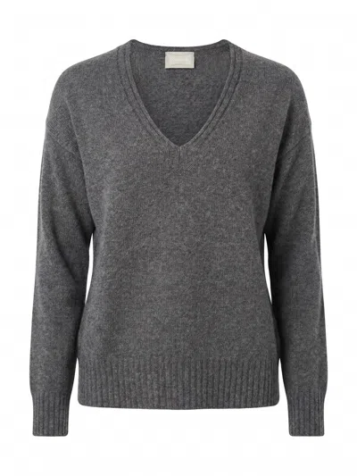 Drumohr V-neck Sweater In Blue