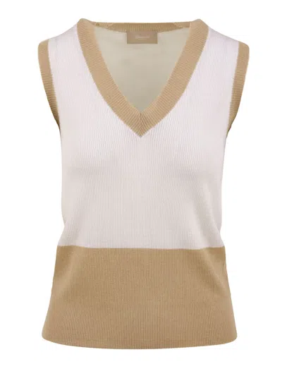 Drumohr Jackets White In Gold