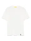 Drumohr Crew Neck T-shirt Short Sleeves In White