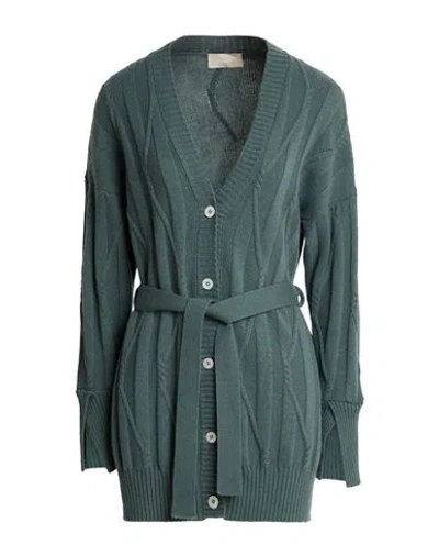 Drumohr Woman Cardigan Grey Size Xs Cashmere
