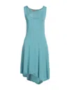 Drumohr Midi Dresses In Blue