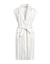 Drumohr Midi Dresses In White