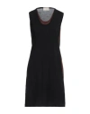 Drumohr Woman Short Dress Cocoa Size S Cotton In Brown
