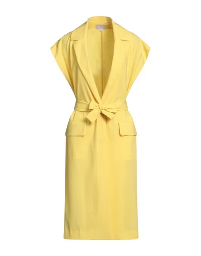 Drumohr Overcoats In Yellow