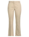 Drumohr Woman Pants Beige Size 10 Cotton, Elastane In Neutral