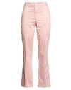 Drumohr Woman Pants Pink Size 10 Cotton, Elastane