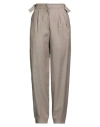 Drumohr Woman Pants Taupe Size 8 Virgin Wool, Viscose, Elastane In Multi