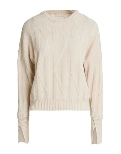 Drumohr Woman Sweater Beige Size S Cashmere In Neutral