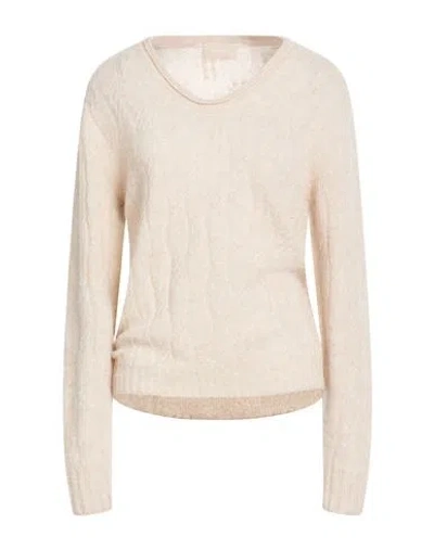 Drumohr Woman Sweater Beige Size S Cashmere In Sand