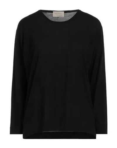 Drumohr Woman Sweater Black Size M Super 140s Wool