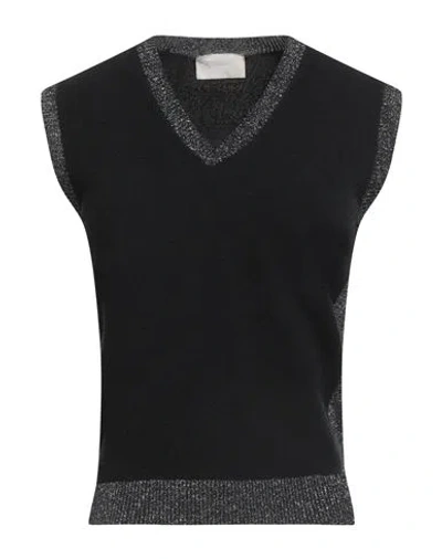 Drumohr Woman Sweater Black Size S Wool, Cashmere, Viscose, Polyester