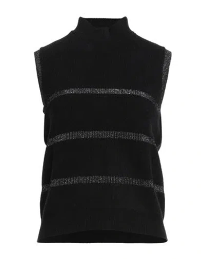 Drumohr Woman Sweater Black Size S Wool, Cashmere, Viscose, Polyester