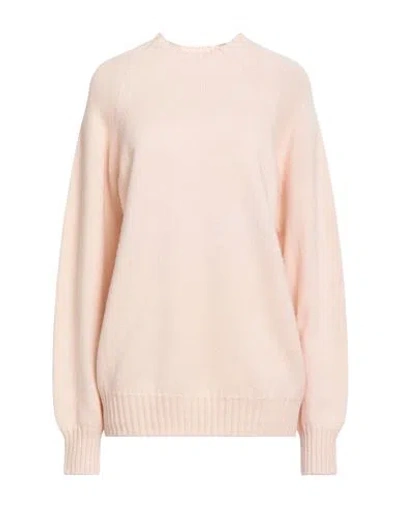 Drumohr Woman Sweater Blush Size S Lambswool In Pink