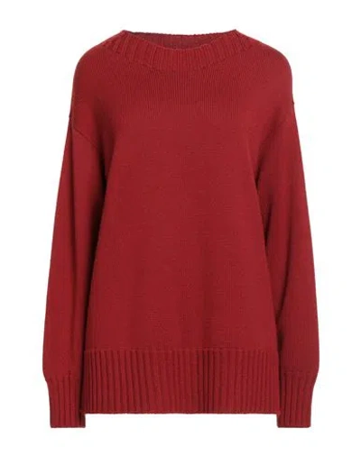 DRUMOHR DRUMOHR WOMAN SWEATER BRICK SIZE M MERINO WOOL