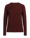 Drumohr Woman Sweater Brown Size M Merino Wool