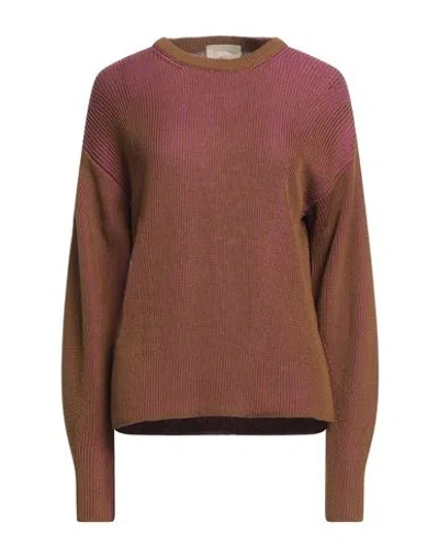 Drumohr Woman Sweater Brown Size S Silk, Cotton