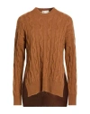 Drumohr Woman Sweater Camel Size S Cashmere In Brown