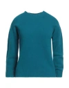 Drumohr Woman Sweater Deep Jade Size M Lambswool In Green